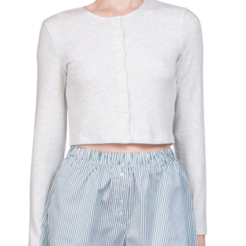 NWT Leset Lauren Crop Cardigan II Small